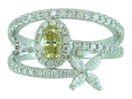 14KTT Natural Fancy Color Diamond Dia Dia-RG6071