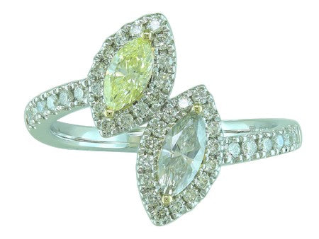 14KTT Natural Fancy Color Diamond Dia Dia-RG6074