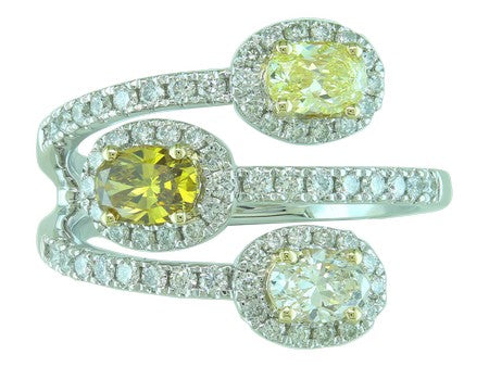 14KTT Natural Fancy Color Diamond Dia Dia-RG6077