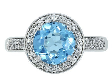 14KW Amethyst Dia Dia-S08089