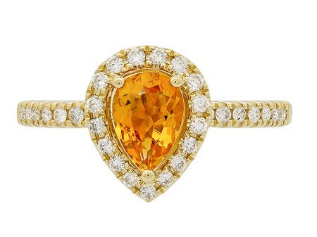 14KW Rhodolite Garnet Dia Dia-S08304