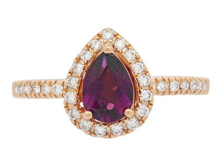 14KW Rhodolite Garnet Dia Dia-S08304