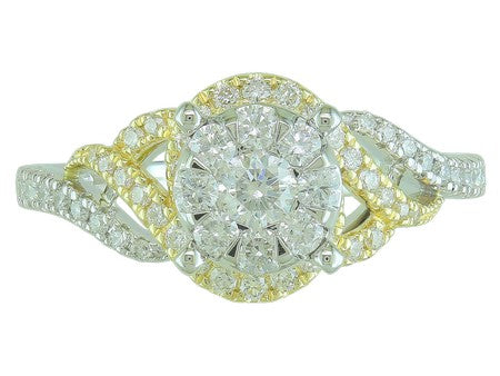 14KTT Diamond-S11495