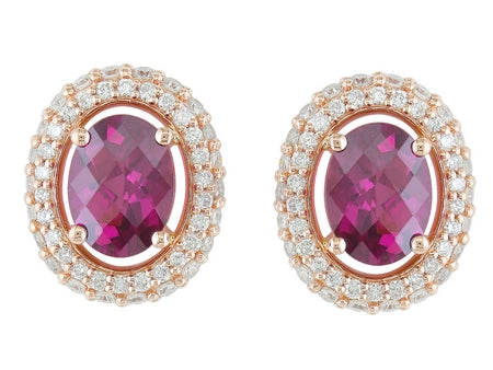 14KW Amethyst Dia Dia-E06222