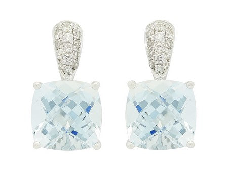 14KW Aquamarine Dia Dia-E07562