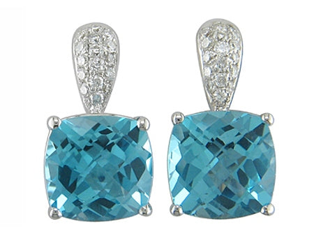 14KW Aquamarine Dia Dia-E07562