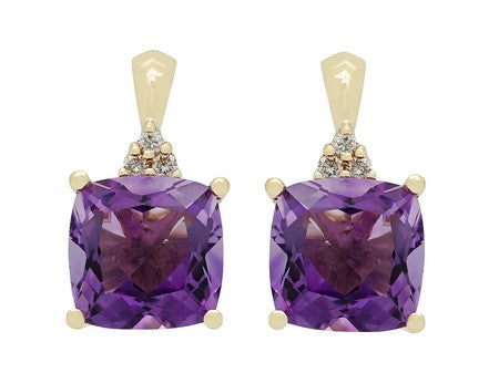 14KW Garnet Dia Dia-E07563