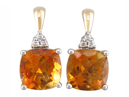 14KW Garnet Dia Dia-E07563