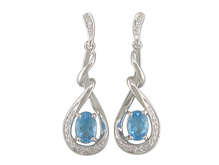 14KY Peridot Dia Dia-E09075