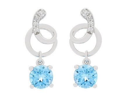 14KW Created Alexandrite Dia Dia-E09083