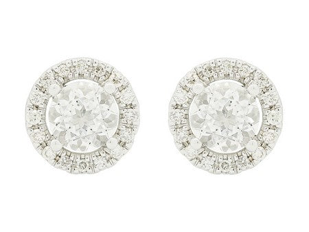 14KY Green Amethyst Dia Dia-E09321