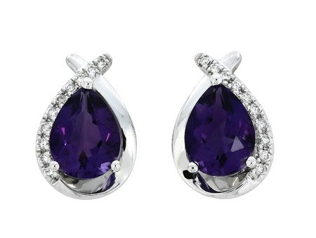 14KW London Blue Topaz Dia Dia-E10145