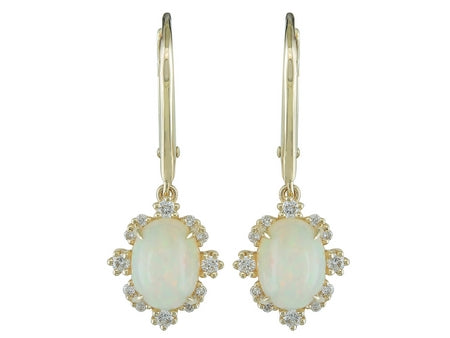 14KY Opal Dia Dia-E10339