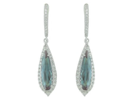 14KY London Blue Topaz Dia Dia-E10672