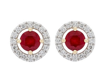 14KTT Ruby Dia Dia-E11158