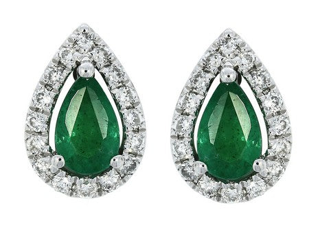 14KW Created Alexandrite Dia Dia-EA0769