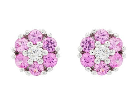 14KY Pink Tourmaline Dia Dia-EE0698