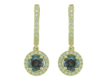 14KW Amethyst Dia Dia-EE1663