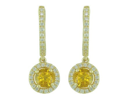 14KW Amethyst Dia Dia-EE1663