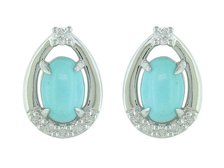 14KY+W Turquoise Dia Dia-EE3383