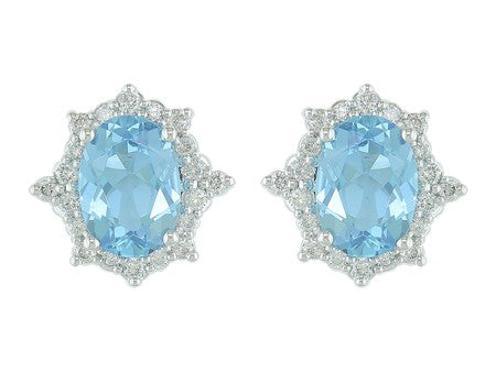 14KW Aquamarine Dia Dia-EE3876