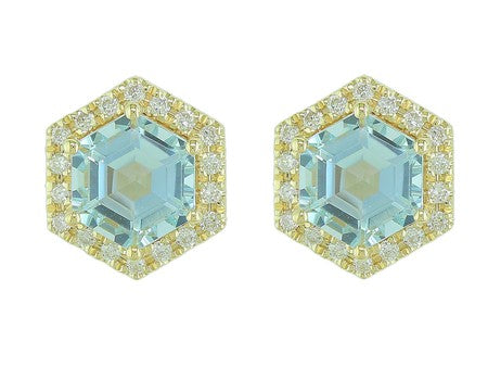 14KP Amethyst Dia Dia-EE3920