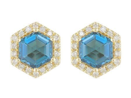 14KP Amethyst Dia Dia-EE3920