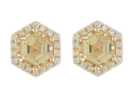 14KP Amethyst Dia Dia-EE3920