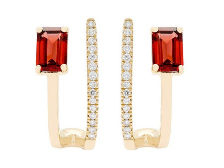 14KY Peridot Dia Dia-EG3275