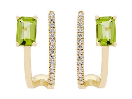 14KY Peridot Dia Dia-EG3275