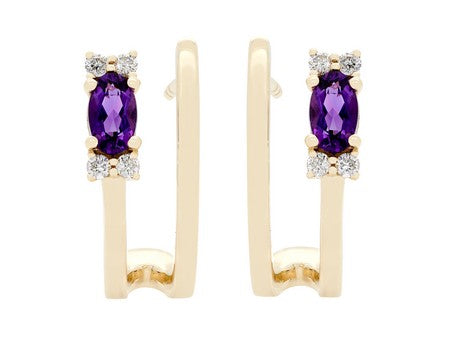 14KY Citrine Dia Dia-EG3276