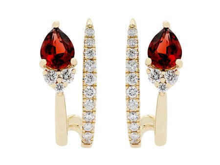 14KY Citrine Dia Dia-EG3278