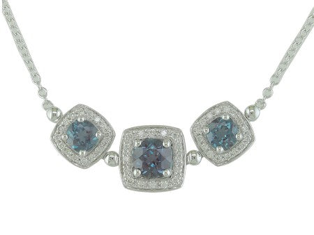 14KY London Blue Topaz Dia Dia-N02341