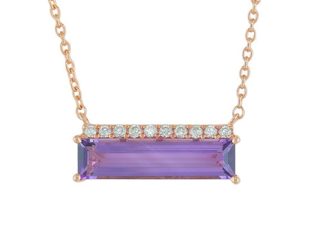 14KY London Blue Topaz Dia Dia-N03072