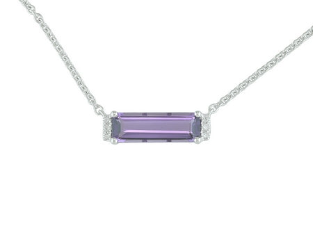 14KP Amethyst Dia Dia-N03073