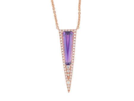 14KY Created Alexandrite Dia Dia-N03075