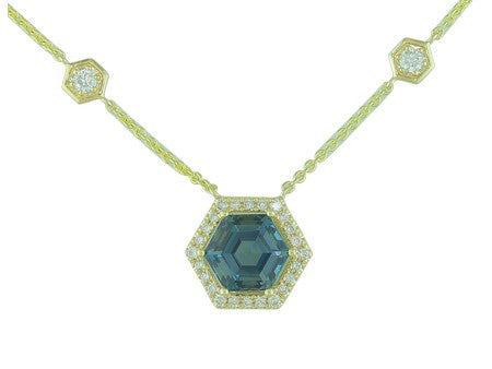 14KW Amethyst Dia Dia-N03099