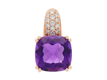 14KY Garnet Dia Dia-P06763