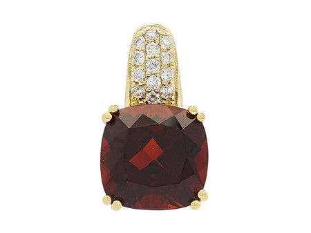 14KY Garnet Dia Dia-P06763
