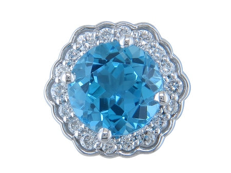 14KW B-Topaz Dia Dia-P20014