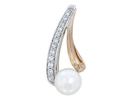 14KTTWP Pearl Dia Dia-P20317