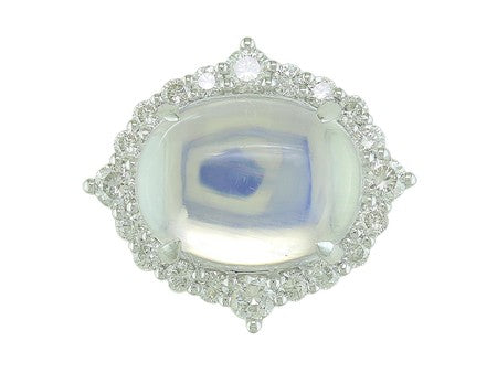 14KW Moon Stone Dia Dia-P20792