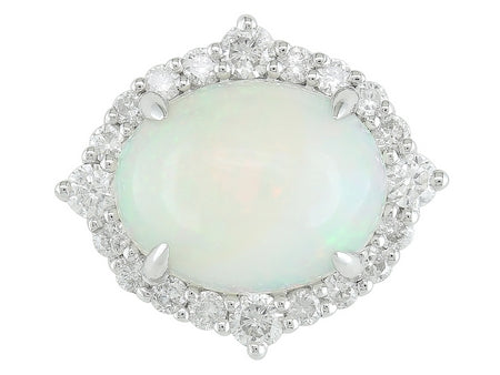 14KW Moon Stone Dia Dia-P20792