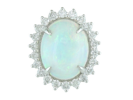 14KW Moon Stone Dia Dia-P20794