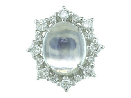 14KW Moon Stone Dia Dia-P20795