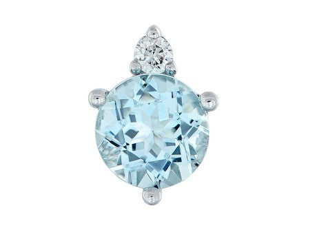 14KW Created Alexandrite Dia Dia-P20971