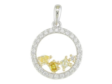 14KTT Natural Fancy Color Diamond-P21539