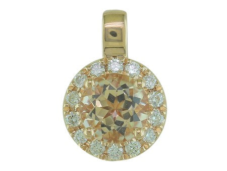 14KW Created Alexandrite Dia Dia-PE0726