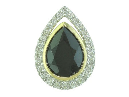 14KW Created Alexandrite Dia Dia-PE1907