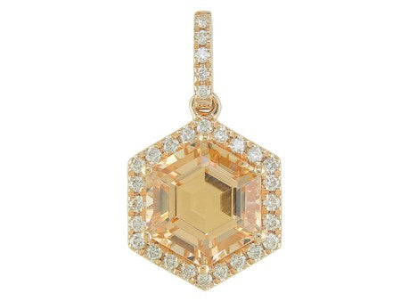 14KW Morganite Dia Dia-PE3920